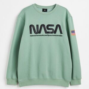 H&M White NASA Men's Sweater
